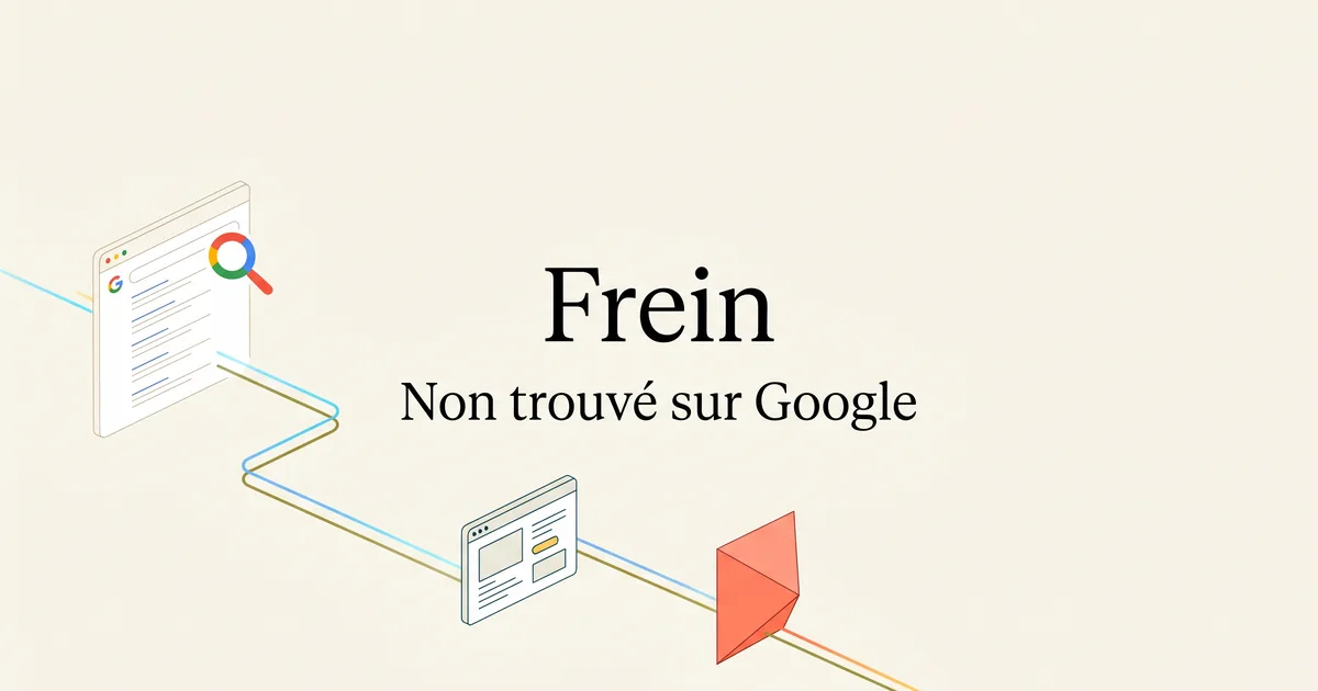 Parcours de recherche Google vers un élevage avec un blocage repéré